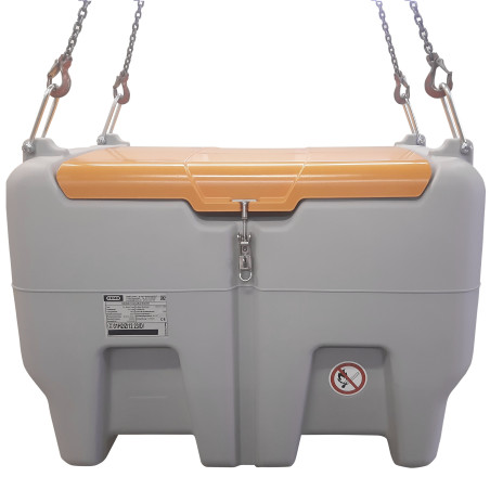 Depósito de gasoil 470 litros con bomba eléctrica Cematic Duo 24/12V Homologación ADR DT-Mobil Easy CEMO